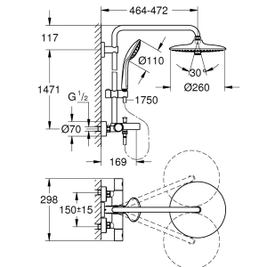 Grohe Euphoria System 260 27475001