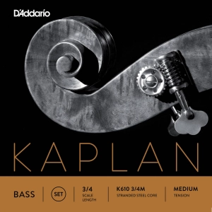 Cuerdas DAddario Kaplan Double Bass 3/4 Medium