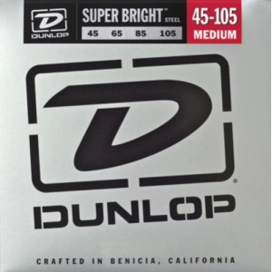 Cadenas Dunlop Super Bright Steel Bass 45-105