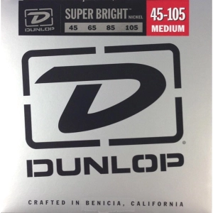 Cadenas Dunlop Super Bright Nickel Wound Bass 45-105