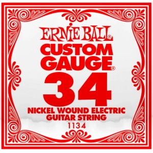 Cadenas Ernie Ball Single Nickel Wound 34