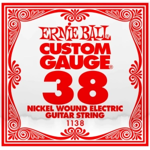 Cadenas Ernie Ball Single Nickel Wound 38