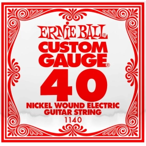 Cadenas Ernie Ball Single Nickel Wound 40