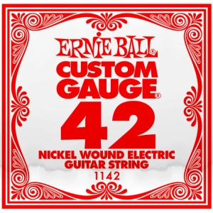 Cadenas Ernie Ball Single Nickel Wound 42