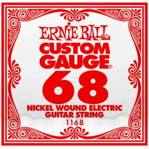 Cuerdas Ernie Ball Single Nickel Wound 68