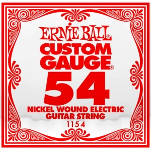 Cadenas Ernie Ball Single Nickel Wound 54