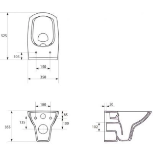 Tazas de inodoro