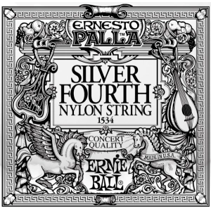 Cadenas Ernie Ball Single Nylon Silver Wound 30