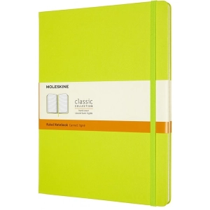 Bloc de notas Moleskine Ruled Notebook Extra Large Lime