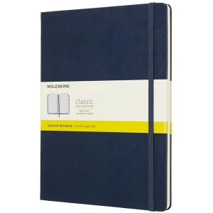 Bloc de notas Moleskine Squared Notebook Extra Large Blue