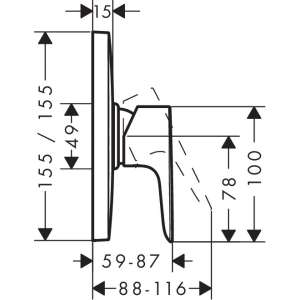 Hansgrohe Talis E 71768000