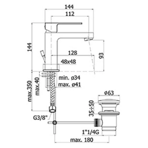 Paffoni Effe EF 075