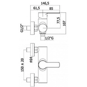 Paffoni Red 168