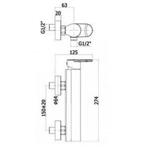 Paffoni Candy CA 168