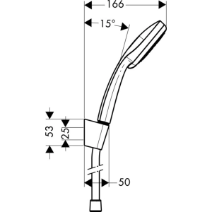 Sistema de ducha Hansgrohe Croma 100 27595000