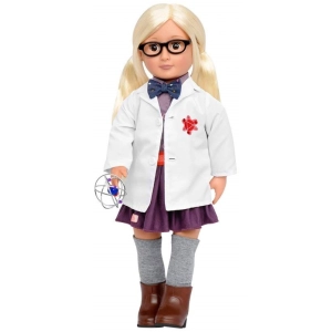 Muñeco Our Generation Dolls Amelia (Professional Inventor) BD31120Z