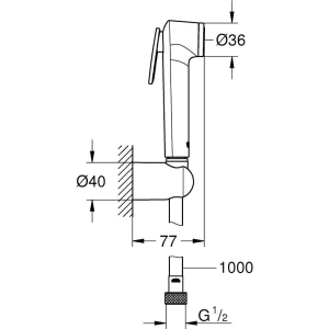 Grohe Tempesta-F Trigger Spray 30 26352000