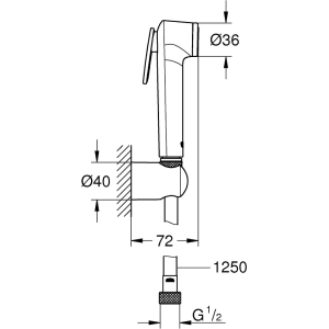 Grohe Tempesta-F Trigger Spray 30 26354000