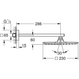 Grohe Rainshower Allure 230 26054000