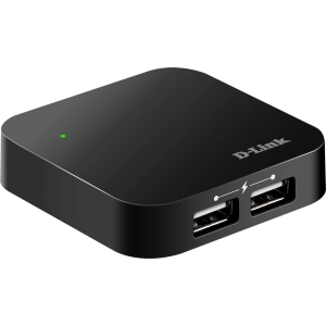 Lector de tarjetas/USB-concentrador D-Link DUB-H4