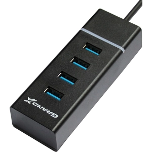 Lector de tarjetas / USB-hub Grand-X GH-412