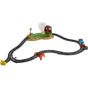 Seguimiento automático / ferrocarril Fisher Price Twisting Tornado Set