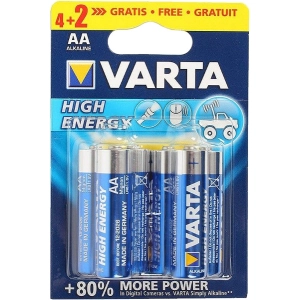 Acumulador / batería Varta High Energy 6xAA