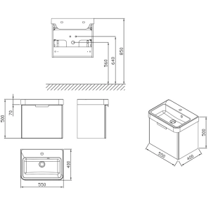 Ravak SD BeHappy II 530