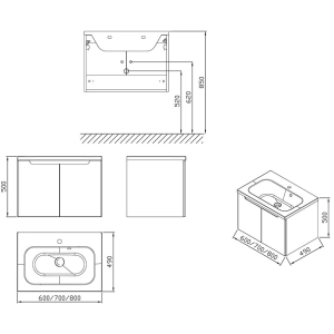 Ravak SDD Classic 600