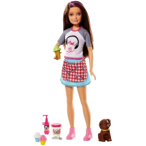 Muñeca Barbie Skipper with Ice Cream and Puppy FHP62