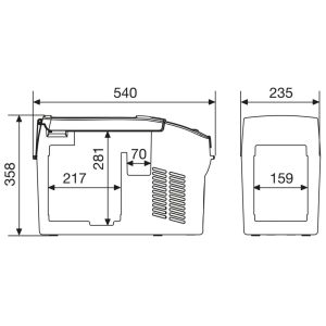 Dometic Waeco CoolFreeze CDF-11