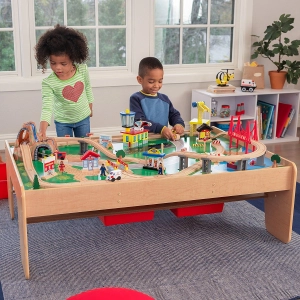 KidKraft Waterfall Mountain Train Set and Table 17850