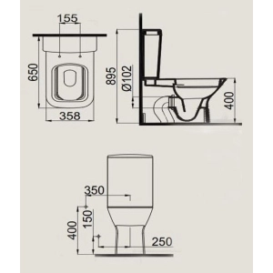 Baño Idevit Nova 3504-0316