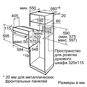 Electrodomésticos empotrados