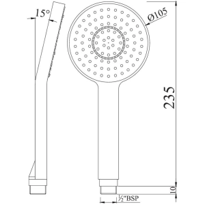 Jaquar HSH-CHR-1717