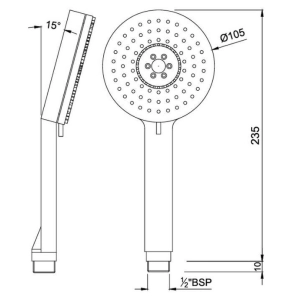 Jaquar HSH-CHR-1721