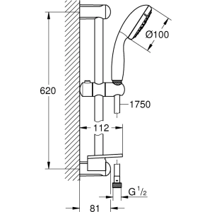 Grohe New Tempesta 2 100 27927001