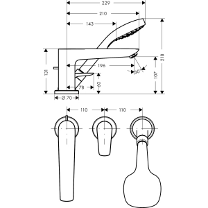 Hansgrohe Talis E 71730000