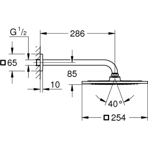 Grohe Rainshower F-Series 26070000