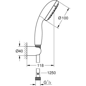 Grohe New Tempesta 100 26164001