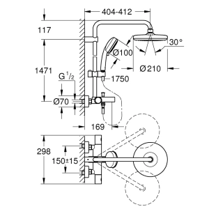 Grohe Tempesta Cosmopolitan 210 26223001