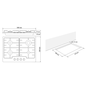 ELEYUS Gracia 60 WH E