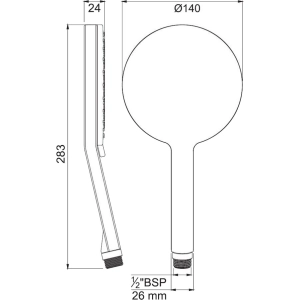 Jaquar HSH-CHR-1727