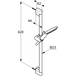 Sistema de ducha Kludi Freshline 678300500