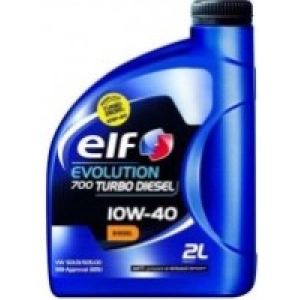 Aceite de motor ELF Evolution 700 Turbo Diesel 10W-40 2L