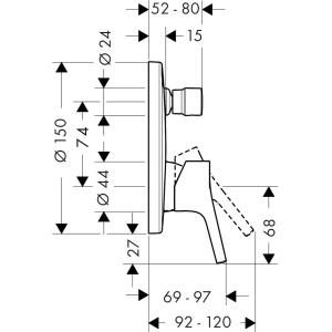 Hansgrohe Talis S 72406000