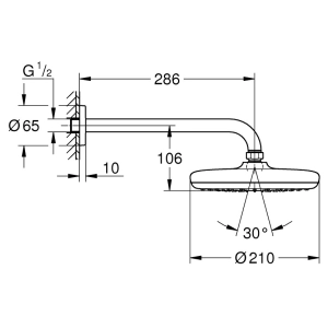 Grohe Tempesta 210 26411000