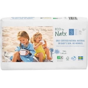 Pañales Naty Eco 3 / 50 pcs