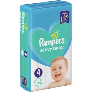 Pañales Pampers Active Baby 4 / 49 pcs