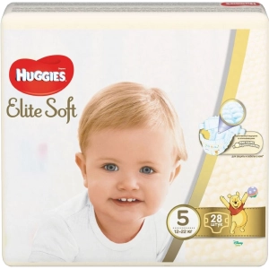 Pañales Huggies Elite Soft 5 / 28 pcs